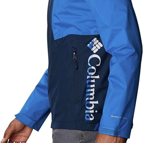 🆕Columbia Men's Inner Limits II Jacket, XXL - Collegiate Navy/Bright Indigo,NWT - Picture 3 of 5